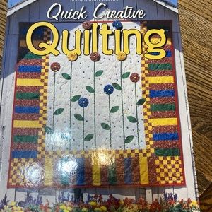 House of White Birches Quick Creative Quilting hard cover book